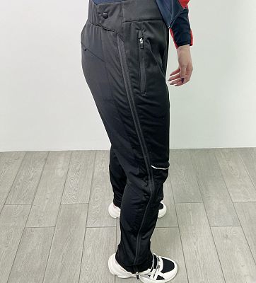 Превью  Брюки лыжные MOAX Solo Full Zip W Чёрный